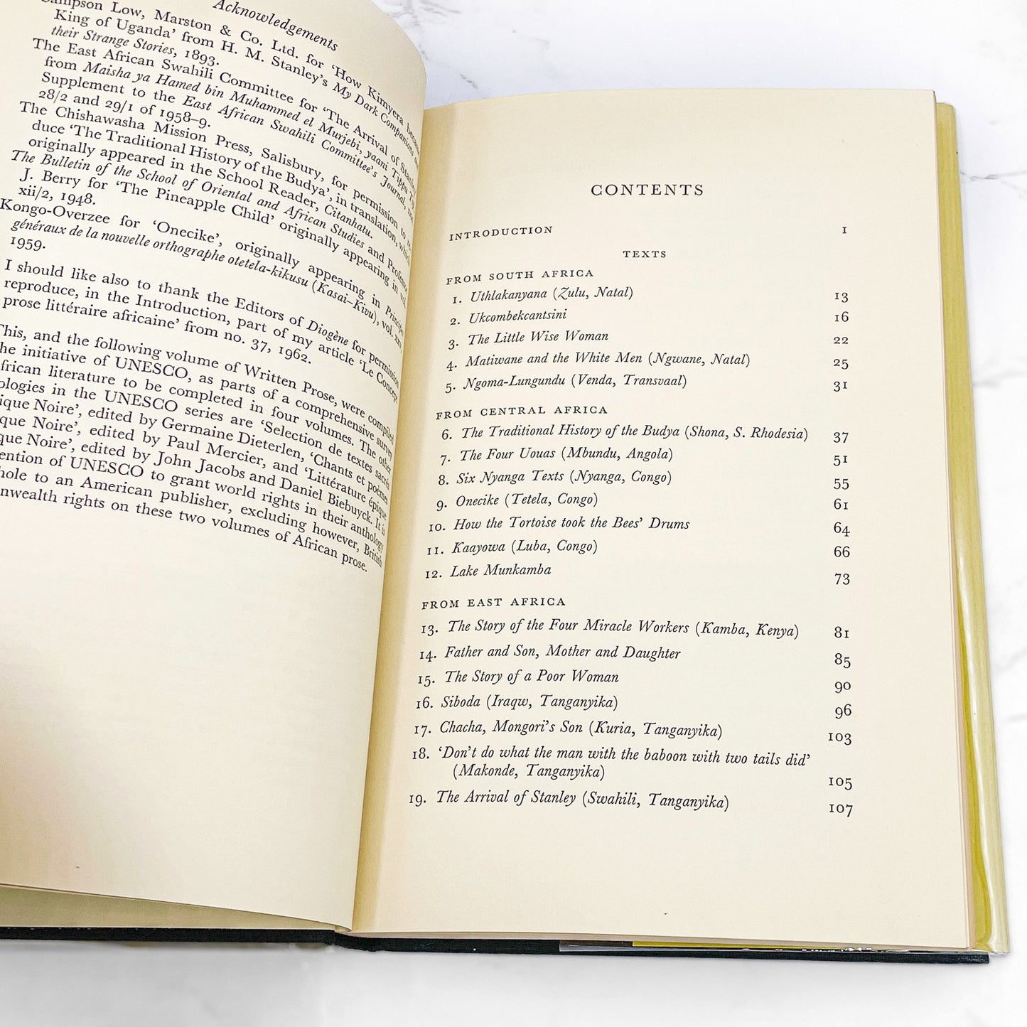 A Selection of African Prose Vol 1: Traditional Oral Texts compiled by W.H. Whiteley [U.K. FIRST EDITION] 1964 • Oxford