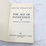 The Age of Innocence by Edith Wharton [1970 PAPERBACK] • Scribner