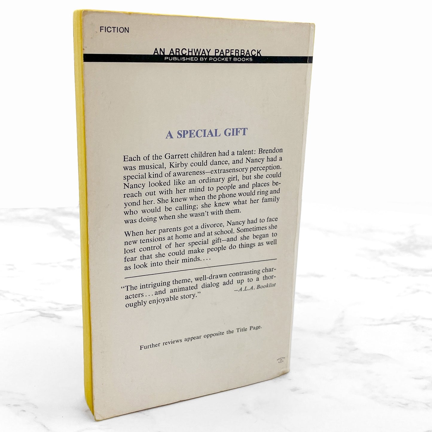 A Gift of Magic by Lois Duncan [FIRST PAPERBACK PRINTING] 1972 • Archway