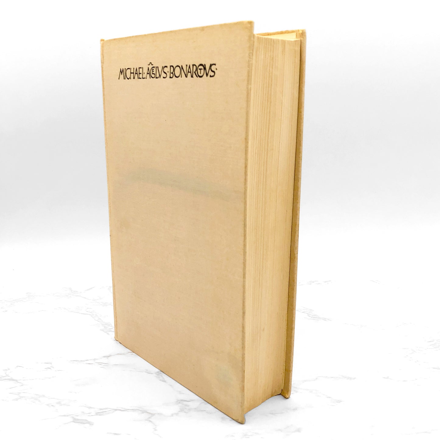 The Agony and the Ecstasy: The Biographical Novel of Michelangelo by Irving Stone [FIRST EDITION] • 1961 • Doubleday