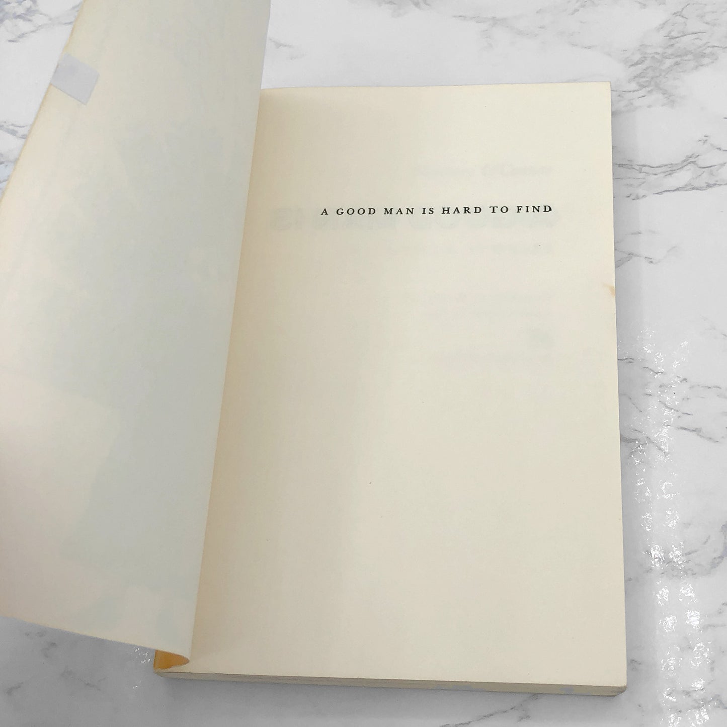 A Good Man is Hard to Find & Other Stories by Flannery O'Connor [TRADE PAPERBACK] 1977 • HBJ