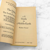 A Guide to Middle Earth by Robert Foster [FIRST PAPERBACK EDITION] 1975 • Ballantine