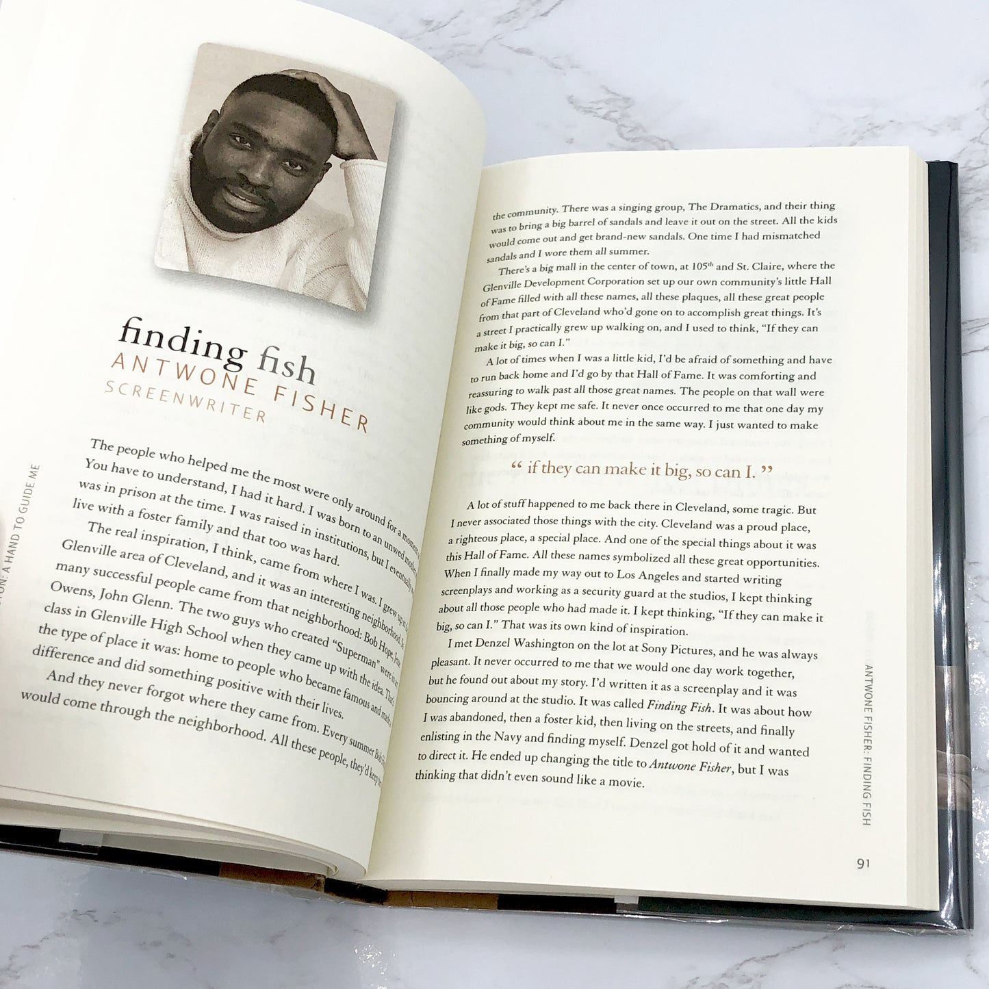 A Hand to Guide Me by Denzel Washington [FIRST EDITION] 2006 • Meredith Books