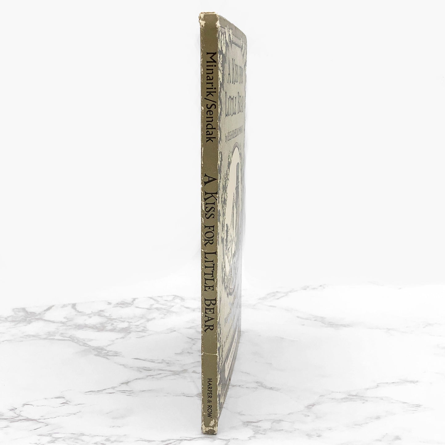 A Kiss For Little Bear [Little Bear #5] by Else Holmelund Minarik & Maurice Sendak [1968 HARDCOVER] • Harper & Row