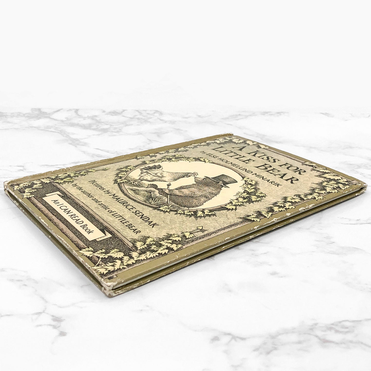 A Kiss For Little Bear [Little Bear #5] by Else Holmelund Minarik & Maurice Sendak [1968 HARDCOVER] • Harper & Row