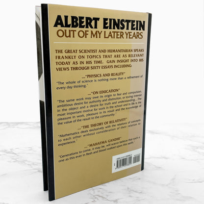 Out of My Later Years by Albert Einstein [REVISED EDITION HARDCOVER] 1996 • Wings