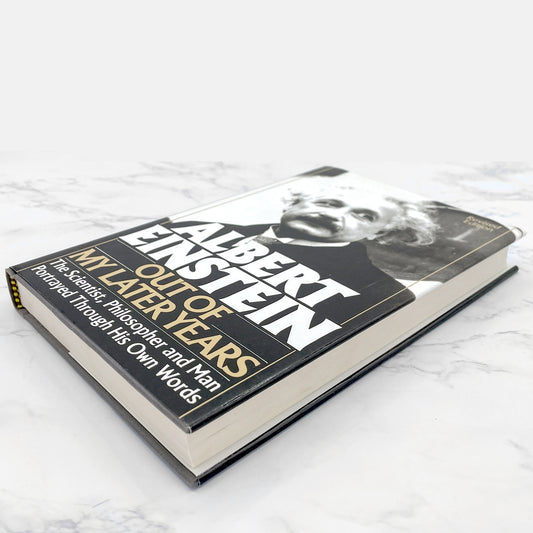 Out of My Later Years by Albert Einstein [REVISED EDITION HARDCOVER] 1996 • Wings