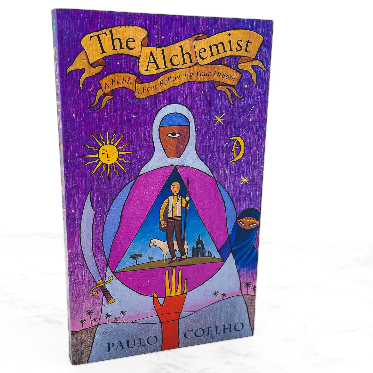 The Alchemist by Paulo Coelho [FIRST U.S. TRADE PAPERBACK PRINTING] 1995 • Harper • Rare Deluxe Edition