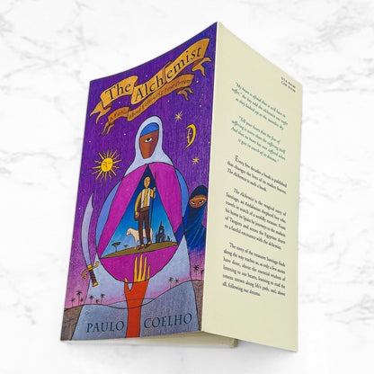 The Alchemist by Paulo Coelho [FIRST U.S. TRADE PAPERBACK PRINTING] 1995 • Harper • Rare Deluxe Edition
