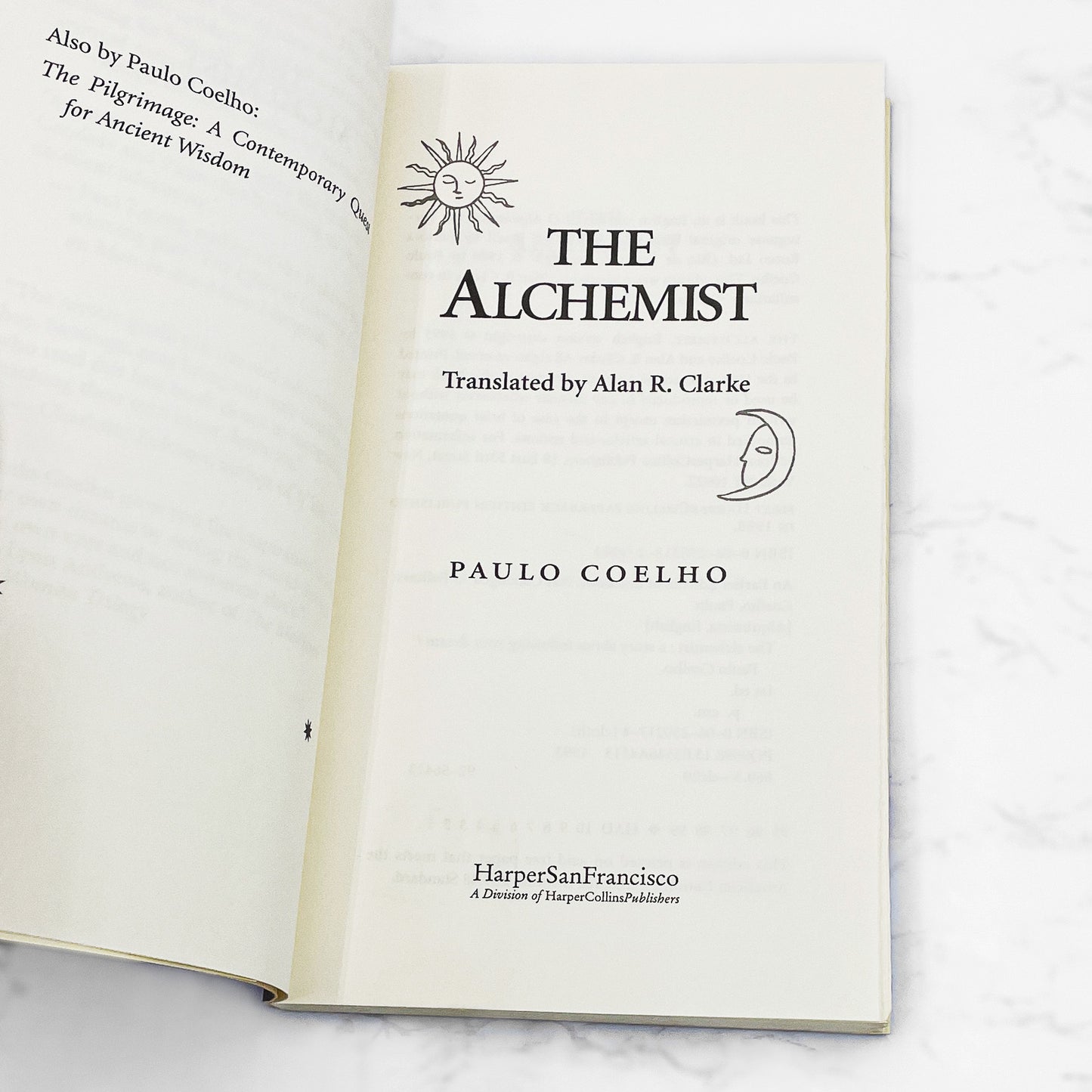 The Alchemist by Paulo Coelho [FIRST U.S. TRADE PAPERBACK PRINTING] 1995 • Harper • Rare Deluxe Edition
