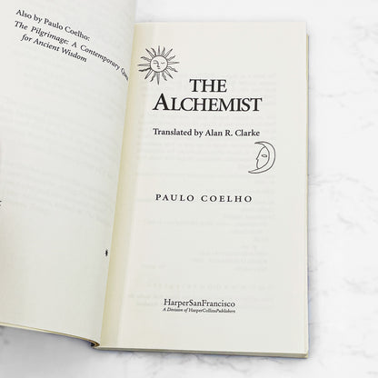 The Alchemist by Paulo Coelho [FIRST U.S. TRADE PAPERBACK PRINTING] 1995 • Harper • Rare Deluxe Edition