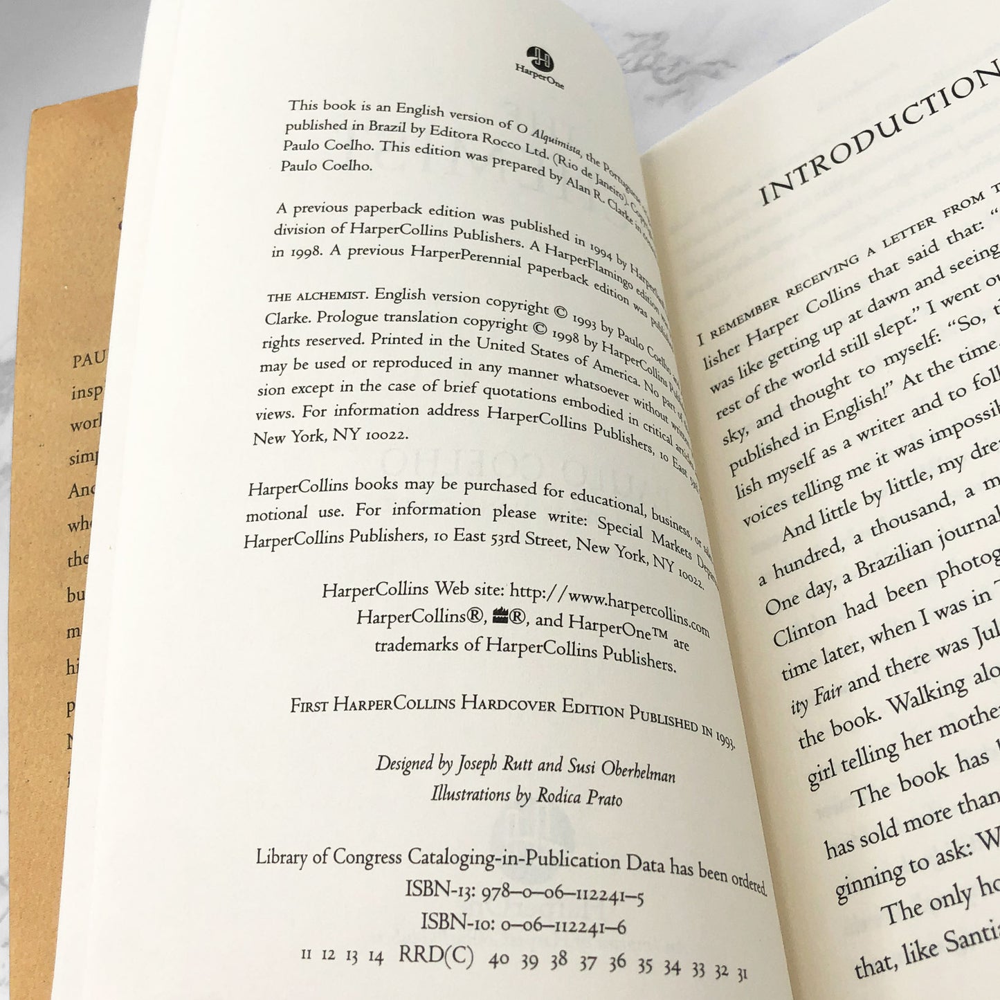 The Alchemist by Paulo Coelho [TRADE PAPERBACK] 1998 • Harper