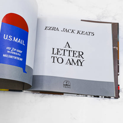A Letter to Amy by Ezra Jack Keats [HARDCOVER RE-ISSUE] 1997 • Viking