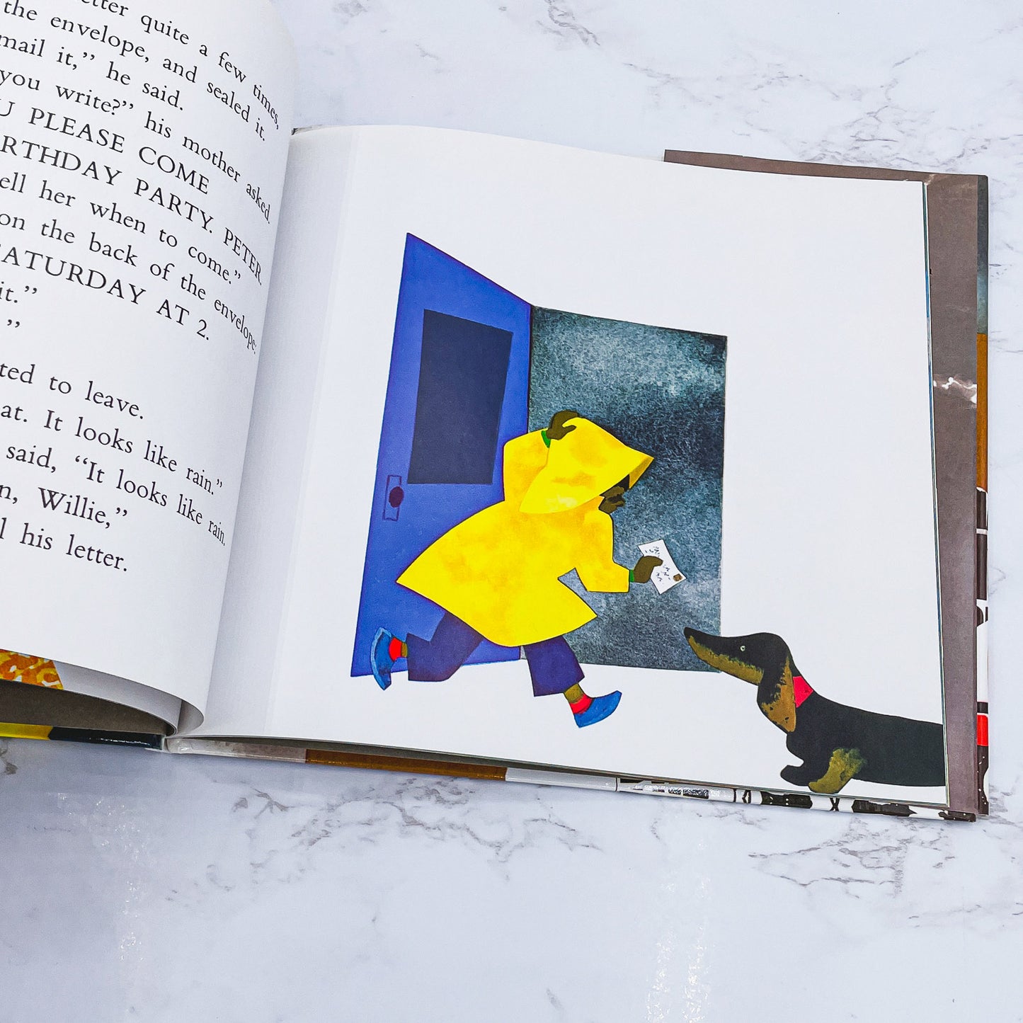A Letter to Amy by Ezra Jack Keats [HARDCOVER RE-ISSUE] 1997 • Viking