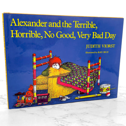 Alexander & the Terrible, Horrible, No Good, Very Bad Day by Judith Viorst & Ray Cruz [FIRST EDITION] 1972 • Later Printing 