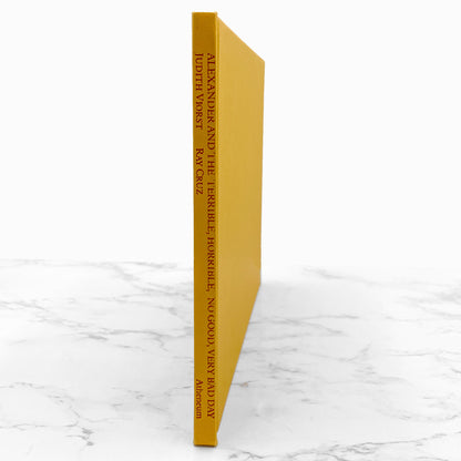 Alexander & the Terrible, Horrible, No Good, Very Bad Day by Judith Viorst & Ray Cruz [FIRST EDITION] 1972 • Later Printing 