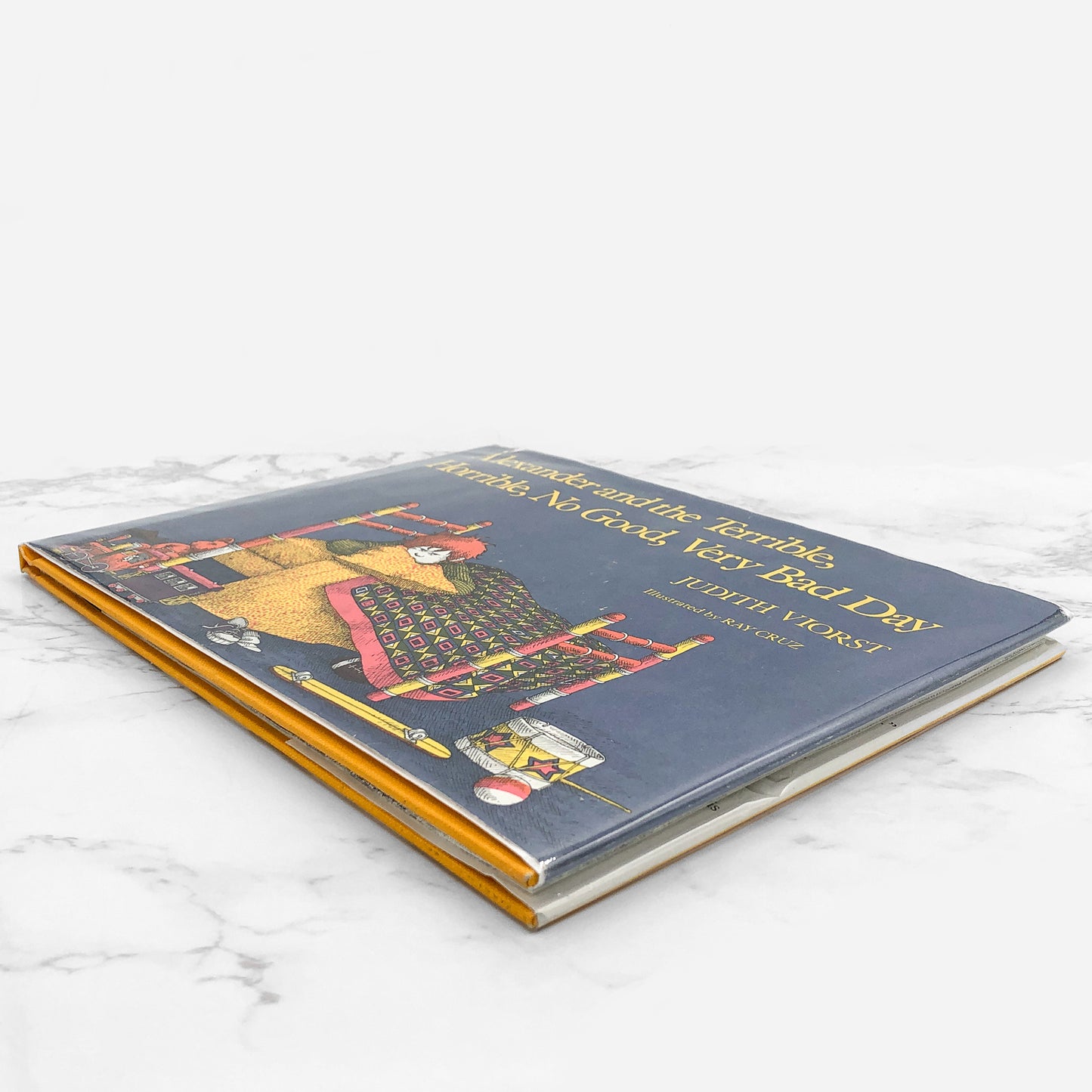 Alexander & the Terrible, Horrible, No Good, Very Bad Day by Judith Viorst & Ray Cruz [FIRST EDITION] 1972 • Atheneum