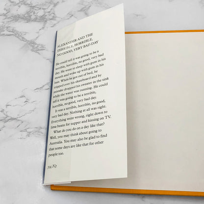 Alexander & the Terrible, Horrible, No Good, Very Bad Day by Judith Viorst & Ray Cruz [FIRST EDITION] 1972 • Atheneum