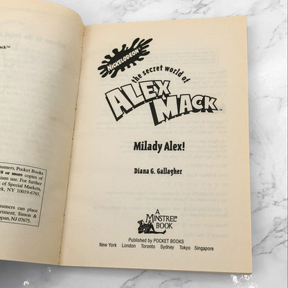 The Secret World of Alex Mack: Milady Alex by Diana G. Gallagher [1997 PAPERBACK]