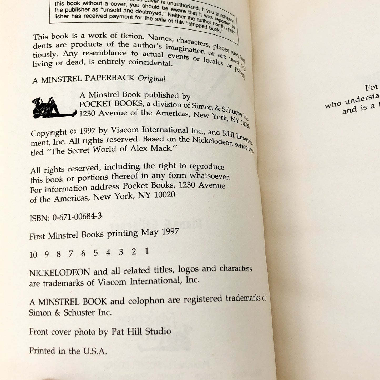 The Secret World of Alex Mack: Milady Alex by Diana G. Gallagher [1997 PAPERBACK]