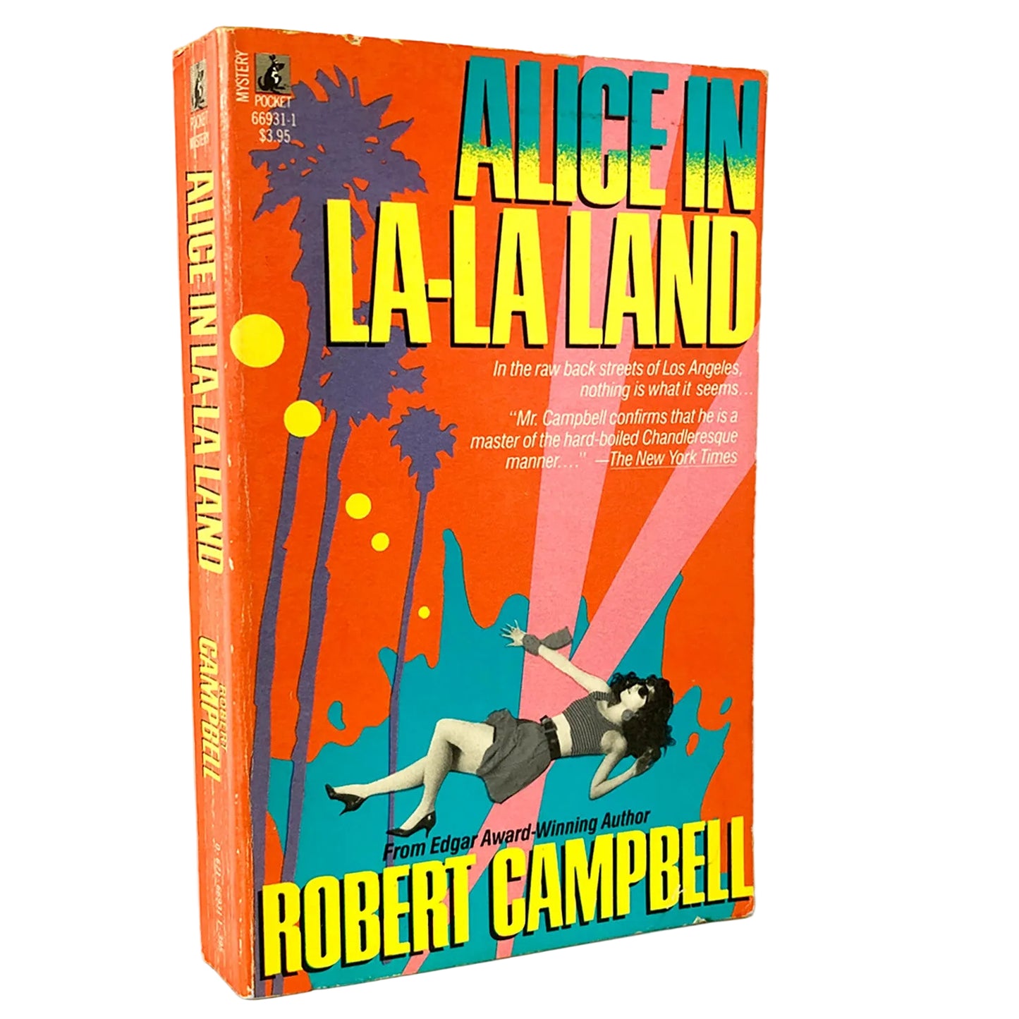 Alice in La-La Land by Robert Campbell [FIRST PAPERBACK PRINTING] 1988 • Pocket