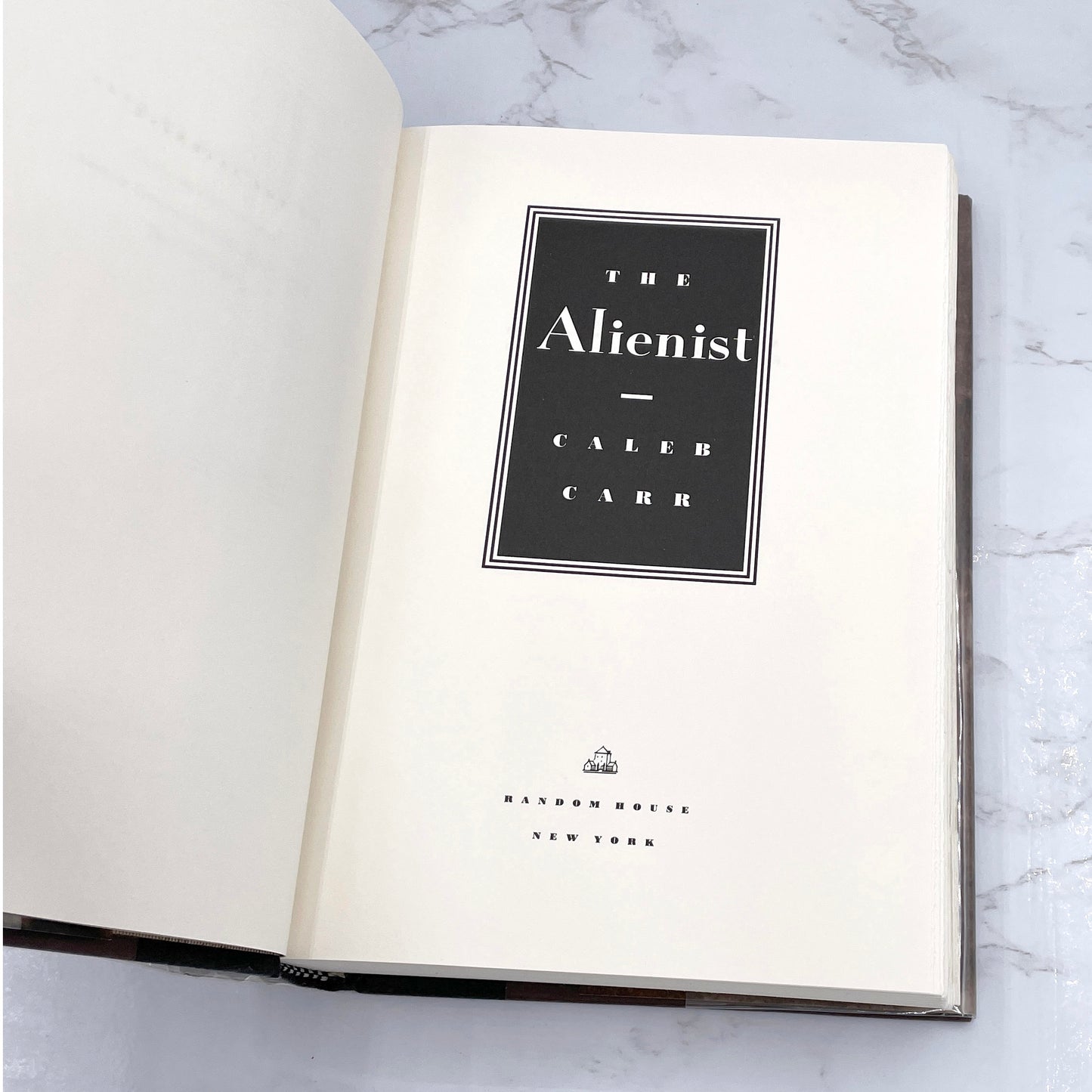 The Alienist by Caleb Carr [FIRST EDITION] 1994 • 5th • Random House