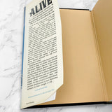 ALIVE: The Story of the Andes Survivors by Piers Paul Read [FIRST EDITION] 1974 • J.B. Lippincott