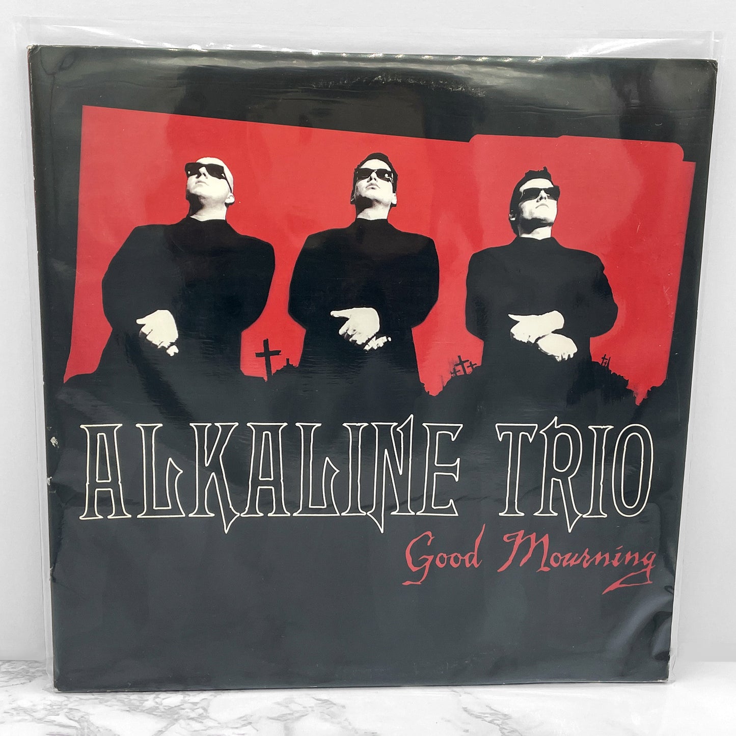 Alkaline Trio – Good Mourning [DOUBLE VINYL LP] 2008 / Second Pressing • 1/500 White Marble • Vagrant Records *Condition