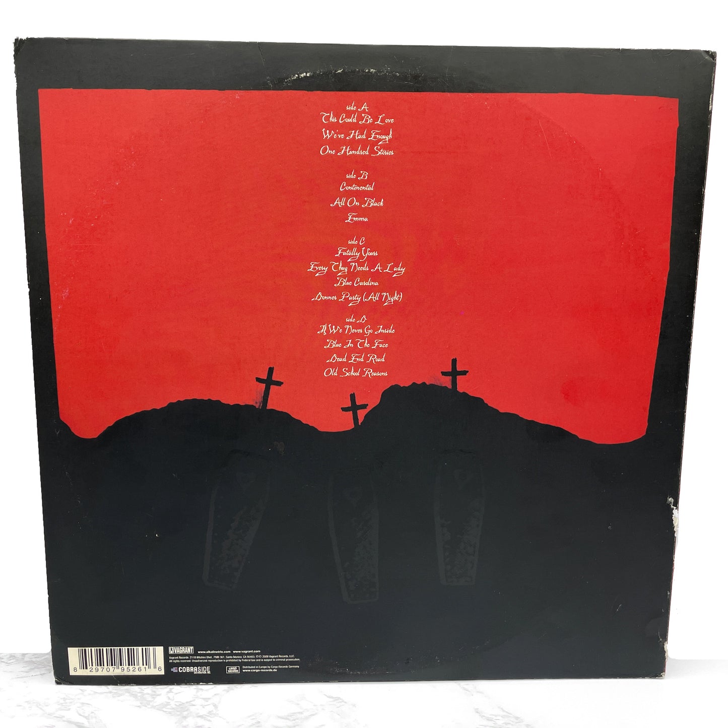 Alkaline Trio – Good Mourning [DOUBLE VINYL LP] 2008 / Second Pressing • 1/500 White Marble • Vagrant Records *Condition