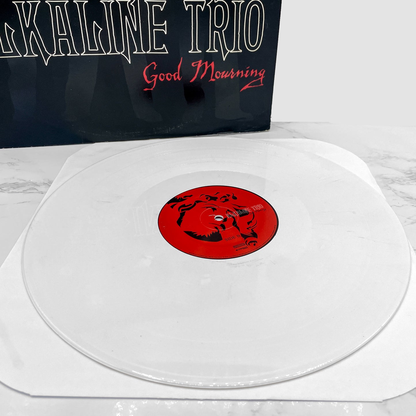 Alkaline Trio – Good Mourning [DOUBLE VINYL LP] 2008 / Second Pressing • 1/500 White Marble • Vagrant Records *Condition