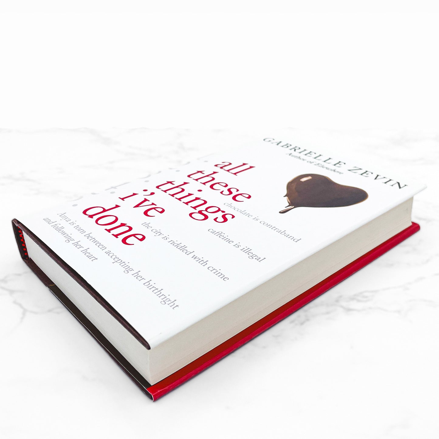 All These Things I've Done by Gabrielle Zevin SIGNED! [FIRST EDITION • FIRST PRINTING] 2011 • FSG