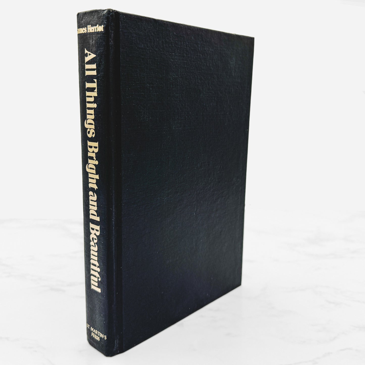 All Things Bright and Beautiful by James Herriot [FIRST EDITION • FIRST PRINTING] 1974 • St. Martin's