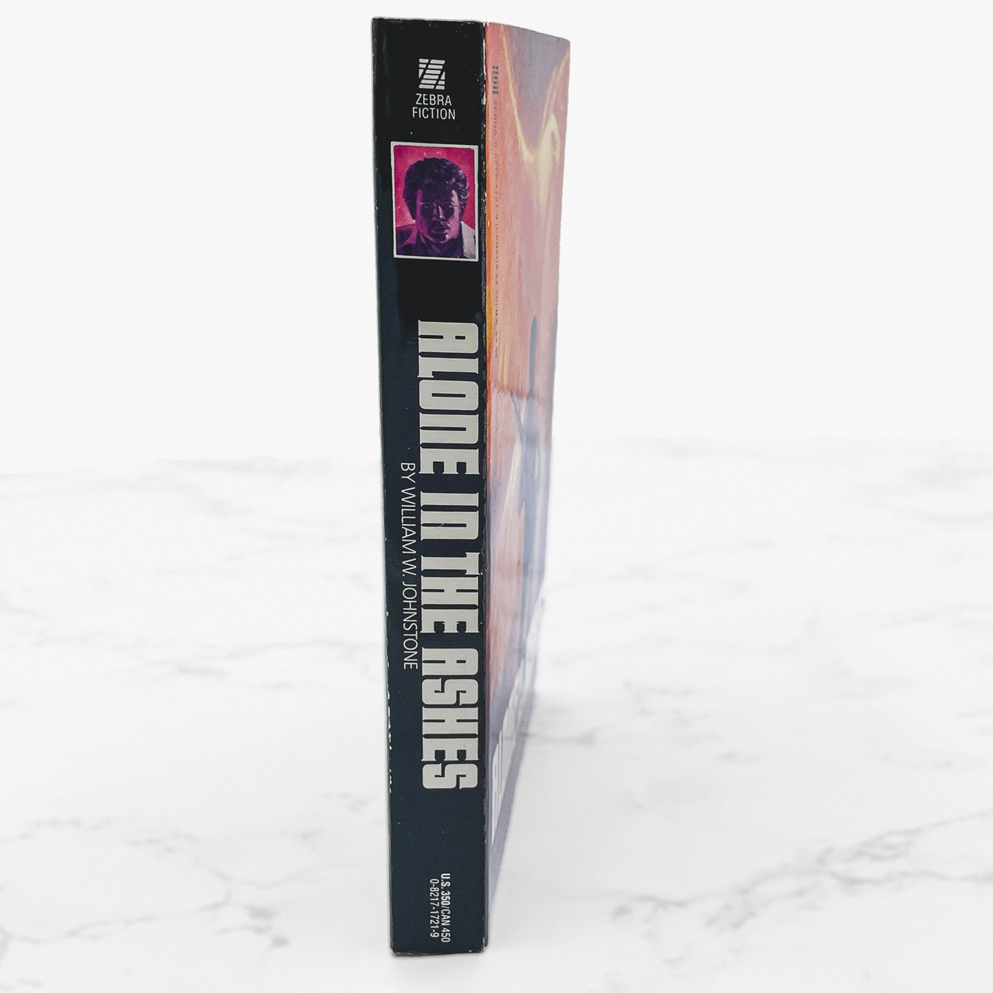 Alone in the Ashes by William W. Johnstone [FIRST EDITION PAPERBACK] 1985 • Zebra