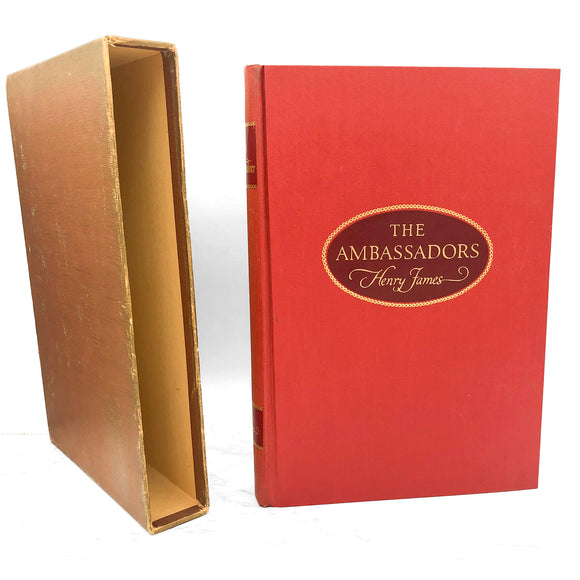 The Ambassadors by Henry James [ILLUSTRATED COLLECTOR'S EDITION] 1963 • The Heritage Press