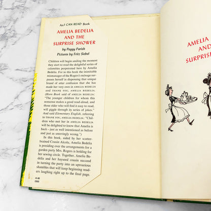 Amelia Bedelia & the Surprise Shower by Peggy Parish [FIRST EDITION] 1966 • Harper & Row *See Condition