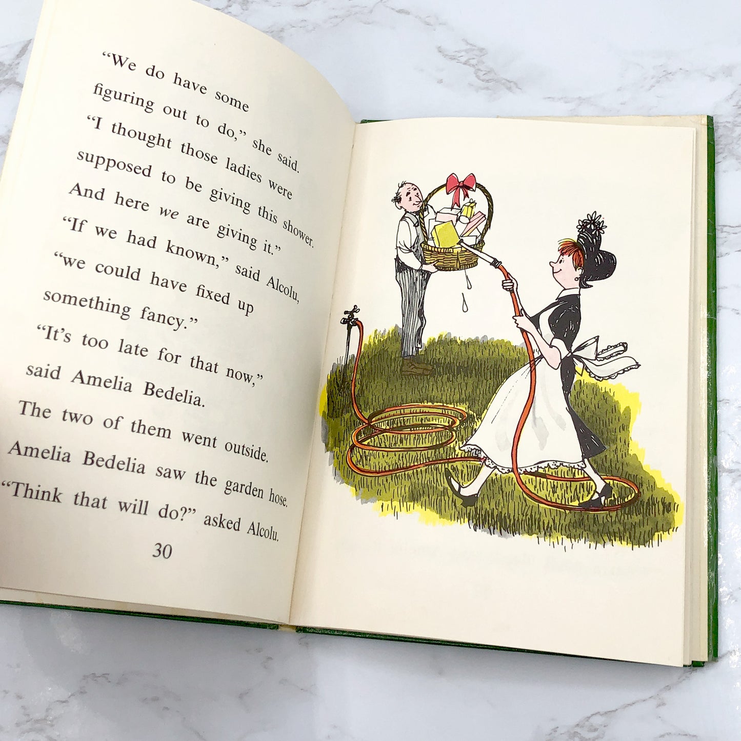 Amelia Bedelia & the Surprise Shower by Peggy Parish [FIRST EDITION] 1966 • Harper & Row *See Condition