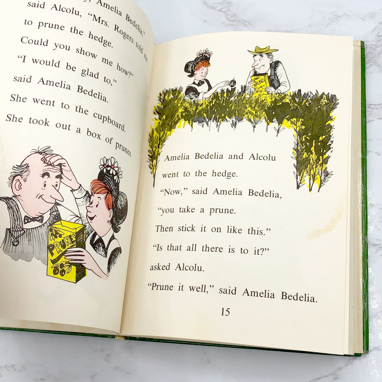 Amelia Bedelia & the Surprise Shower by Peggy Parish [FIRST EDITION] 1966 • Harper & Row *See Condition