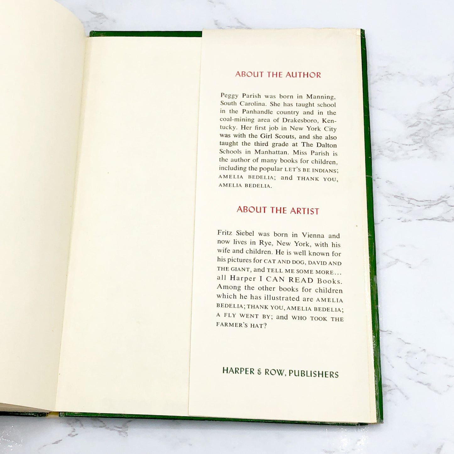 Amelia Bedelia & the Surprise Shower by Peggy Parish [FIRST EDITION] 1966 • Harper & Row *See Condition