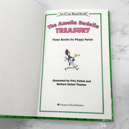 The Amelia Bedelia Treasury [Amelia Bedelia #1-3] by Peggy Parish [HARDCOVER OMNIBUS] 1995