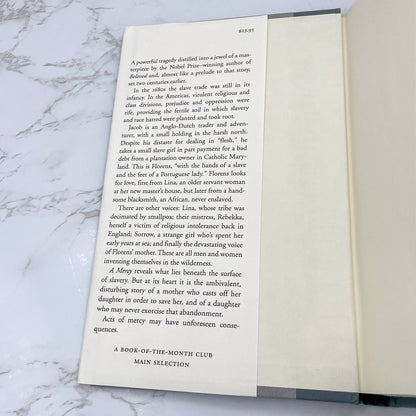 A Mercy by Toni Morrison [FIRST EDITION] 2008 • Knopf