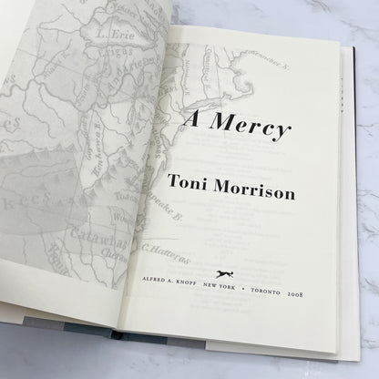 A Mercy by Toni Morrison [FIRST EDITION] 2008 • Knopf