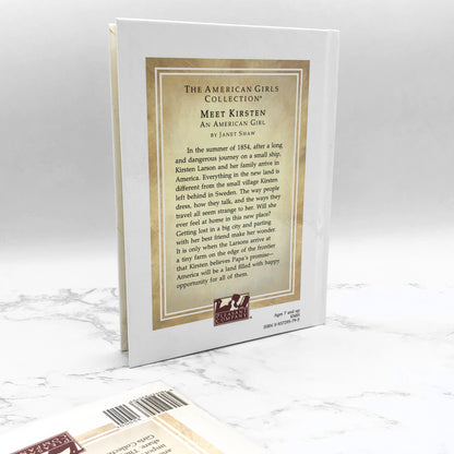 Meet Kirsten: An American Girl by Janet Beeler Shaw [FIRST EDITION] 1986 • Hardcover w/ DJ