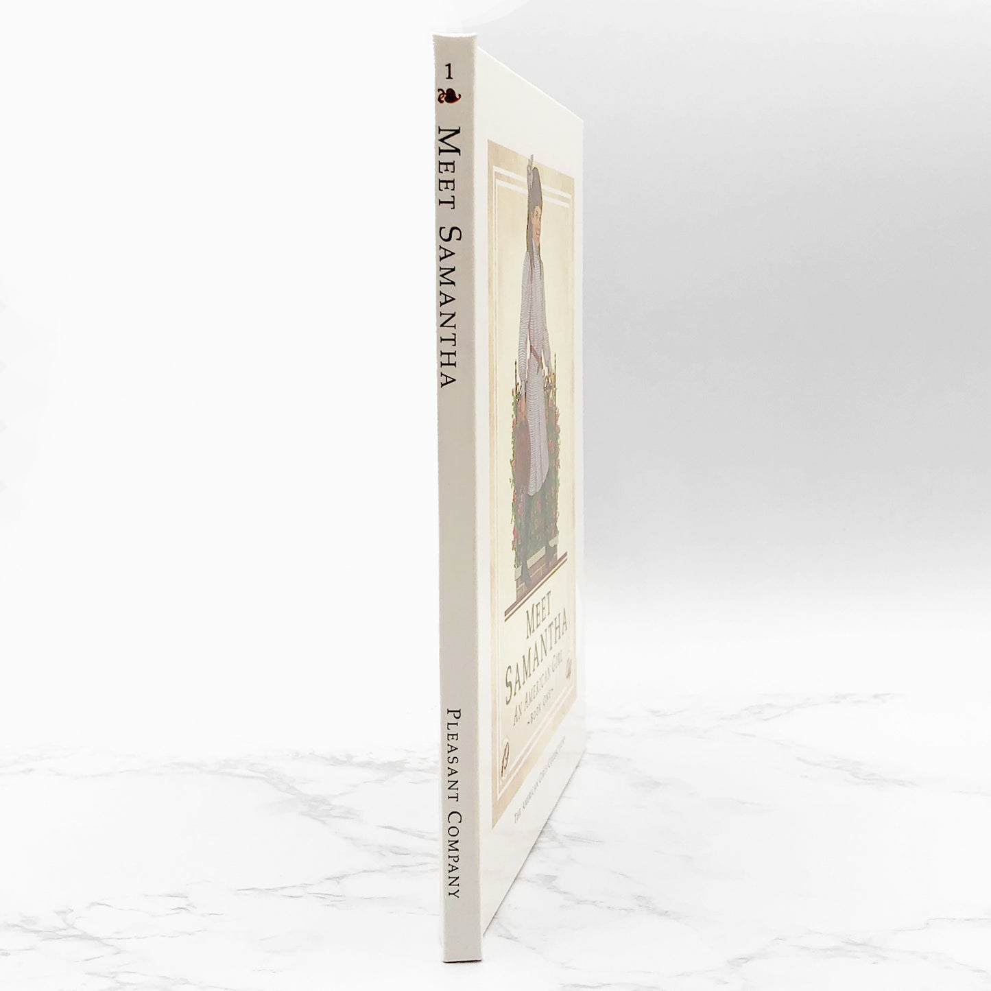 Meet Samantha: An American Girl [Book 1] by Susan S. Adler [FIRST EDITION] 1986 • Hardcover w/ DJ • Mint