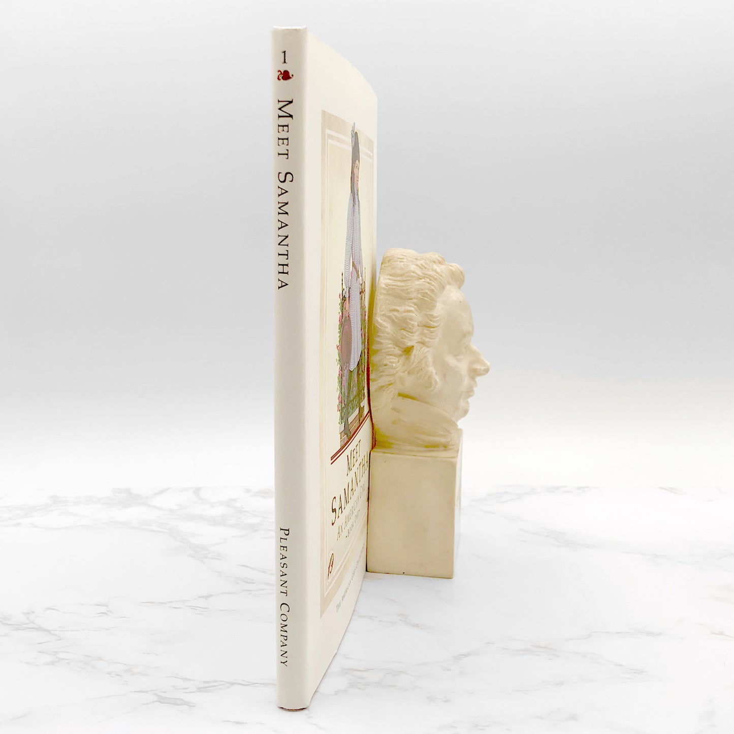 Meet Samantha: An American Girl [Book 1] by Susan S. Adler [FIRST EDITION] 1986 • Hardcover w/ DJ • Mint