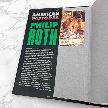 American Pastoral by Philip Roth [FIRST EDITION • FIRST PRINTING] 1997 • Houghton Mifflin