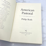 American Pastoral by Philip Roth [FIRST PAPERBACK PRINTING] 1997 • Houghton Mifflin