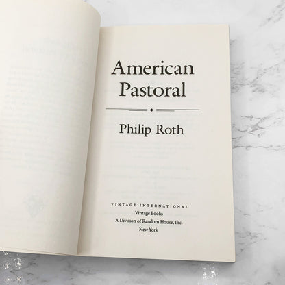 American Pastoral by Philip Roth [TRADE PAPERBACK] 2016 • Vintage Intl.