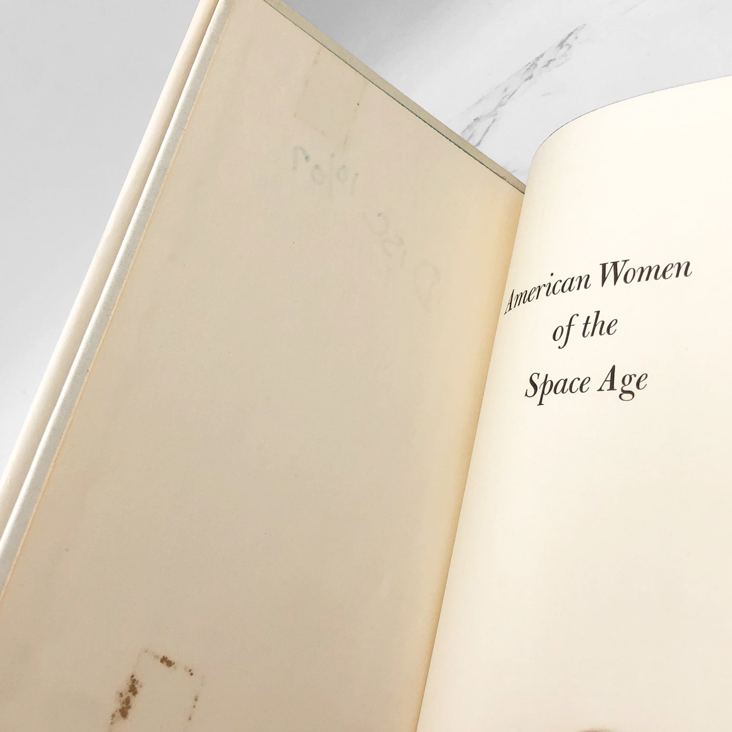 American Women of the Space Age by Mary Finch Hoyt [1966 HARDCOVER] • Atheneum