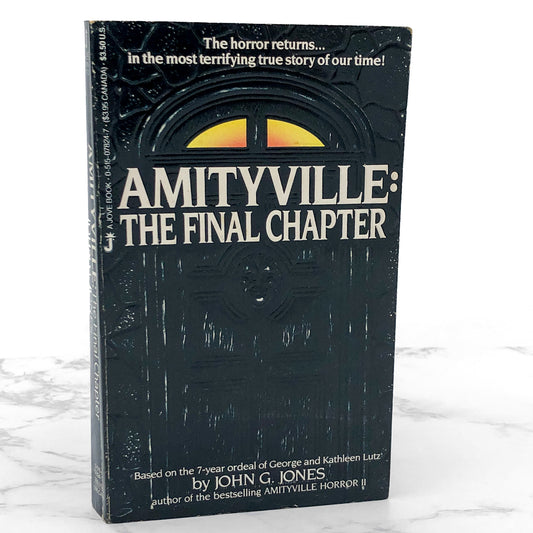 Amityville: The Final Chapter by John G. Jones [FIRST PAPERBACK PRINTING] 1985 • Jove Books