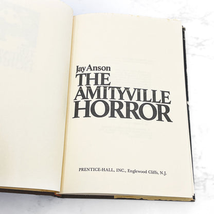 The Amityville Horror by Jay Anson [FIRST EDITION] 1977